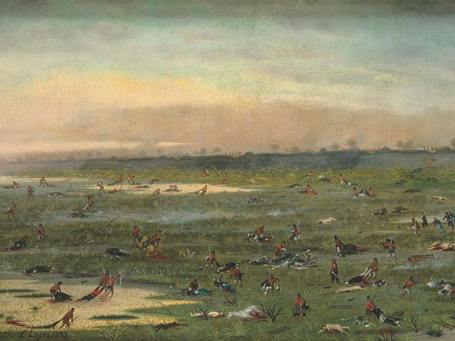 Después de la Batalla de Curupaytí (1893), de Cándido López